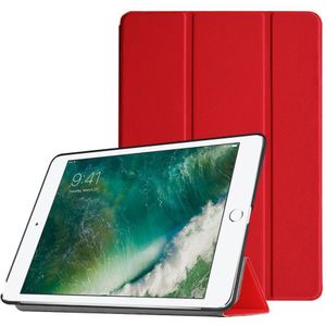 Smart cover met hard case iPad 9.7 2017/2018 rood