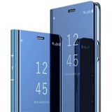 Clear View cover Samsung Galaxy S22 Ultra blauw