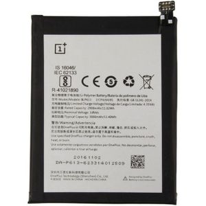 OnePlus 3 batterij BLP613 3000 mAh Origineel