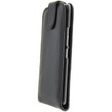 Hoesje HTC One M9 flip case zwart