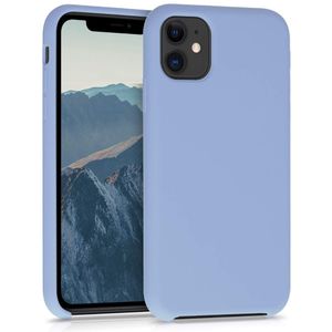 Softcase hoesje Apple iPhone 11 mat - paars