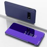 Clear View cover Samsung Galaxy S10 paars