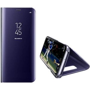 Clear View cover Samsung Galaxy A50s paars