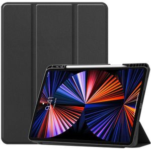 Smart cover met hard case iPad Pro 12.9 (2022/2021/2020/2018) zwart