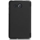 Smart cover met hard case Samsung Galaxy Tab A 2016 (7.0) zwart