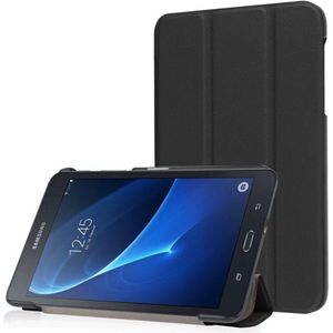 Smart cover met hard case Samsung Galaxy Tab A 2016 (7.0) zwart