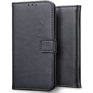 Luxury wallet hoesje Apple iPhone 12 Pro Max zwart