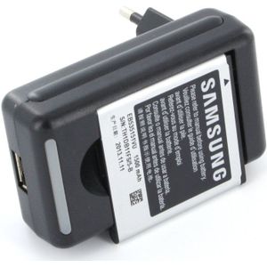 Batterij lader extern + USB Samsung Galaxy S Advance