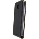 Hoesje Motorola Nexus 6 flip case dual color zwart