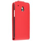 Flip case HTC One Mini rood