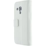 Flip case met stand Samsung Galaxy Trend S7560 wit