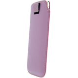 Hoesje Samsung Galaxy S6 / S6 Edge pull pouch licht roze