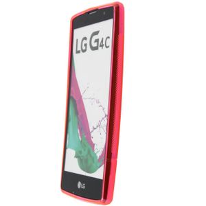 Hoesje LG G4c TPU case roze
