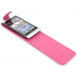 Flip case HTC One Mini roze