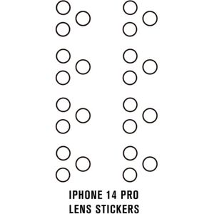Camera lens protector (folie) iPhone 14 Pro - 8 stuks