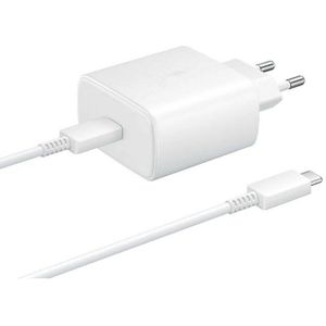 Samsung USB-C snellader set 45W wit