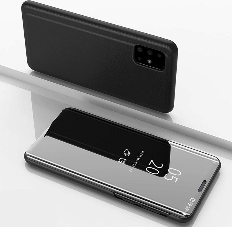 Clear View cover Samsung Galaxy A10s zwart