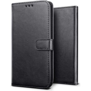 Luxury wallet hoesje OnePlus 8 Pro zwart