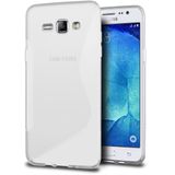 Hoesje Samsung Galaxy J1 2016 TPU case transparant