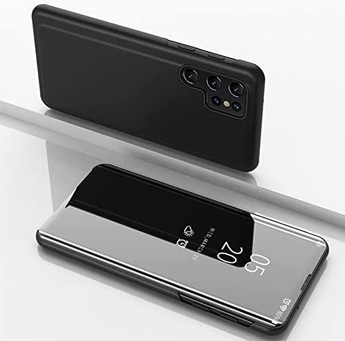 Clear View cover Samsung Galaxy S25 Ultra zwart