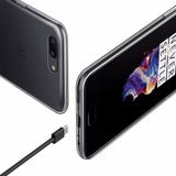 Hoesje OnePlus 5 Flexi bumper - 0,3mm - doorzichtig