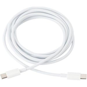 Extra lange USB-C naar USB-C kabel - 100W - 3 meter - wit
