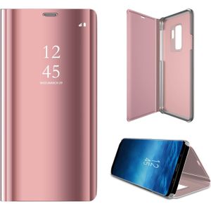 Clear View cover Samsung Galaxy S9 rose goud