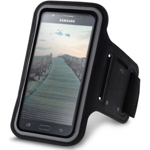 Sport armband Samsung Galaxy A7 2016 zwart