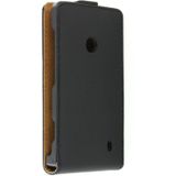 Flip case dual color Nokia Lumia 525 zwart