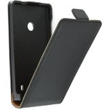 Flip case dual color Nokia Lumia 525 zwart