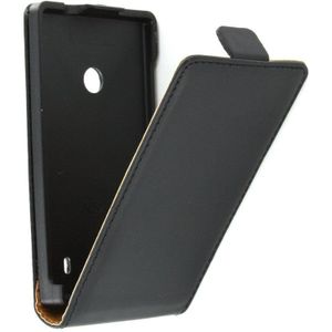 Flip case dual color Nokia Lumia 525 zwart