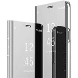 Clear View cover Samsung Galaxy A53 grijs/zilver