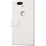 Hoesje Huawei Nexus 6P flip wallet wit