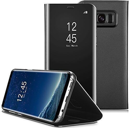 Clear View cover Samsung Galaxy S8 zwart