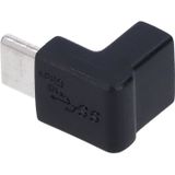 10Gbps Haakse (B/O) USB-C (Female) naar USB-C (male) verleng / koppel stuk adapter