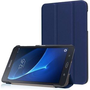 Smart cover met hard case Samsung Galaxy Tab A 2016 (7.0) blauw