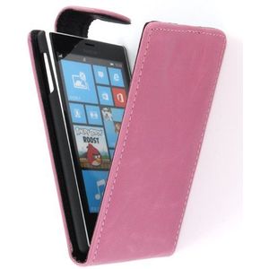 Flip case Nokia Lumia 720 roze