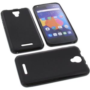 Hoesje Alcatel Pixi 4 5.0 (4G) TPU case zwart