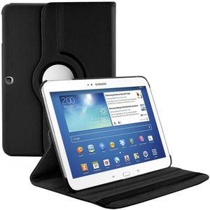 Case met Stand draaibaar Samsung Galaxy Tab 3 10.1 zwart