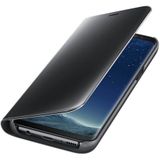 Clear View cover Samsung Galaxy S7 Edge zwart