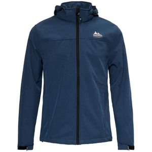 Nordberg Edwin Jas Dames Softshell Navy Melange L