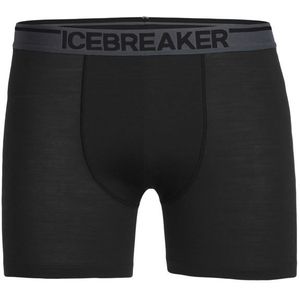 Icebreaker Anatomica Boxer Onderbroek Heren Black M