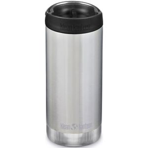 Klean Kanteen Tkwide 355Ml/12Oz + Koffiedop Thermosfles Brushed Stainless 355ml