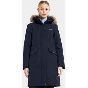 Didriksons Erika Parka Jas Dames Dark Night Blue 36