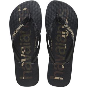 Havaianas Top Logomania Slipper Heren Blk Blk Wht 728