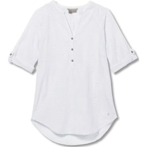 Royal Robbins Oasis Tunic II 3/4 Sleeve Shirt Dames White 3XL