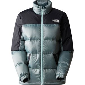 The North Face Diablo Recycled Down Jas Dames Softshell Powder Teal/Tnf Black M