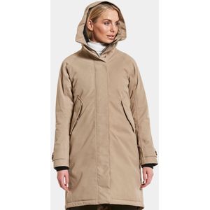 Didriksons Luna 4 Dames Parka Beige 42