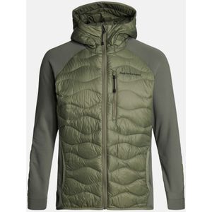 Peak Performance Helium Down Hybrid Hood Heren Isolatiejas Pine Needle S