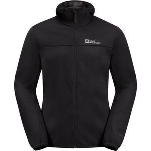 Jack wolfskin Feldberg Hoody Softshell Jas Heren Black L